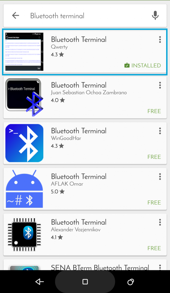 bluetooth terminal app